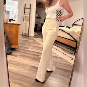 Women's ivory lounge Pants